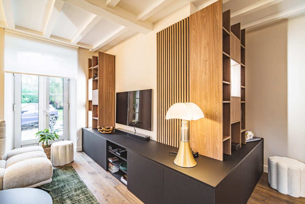 rangement sur mesure dans une maison à Verdon