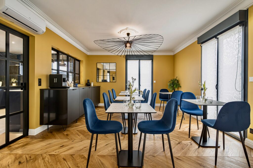 espace hôtes dans maison champenoise